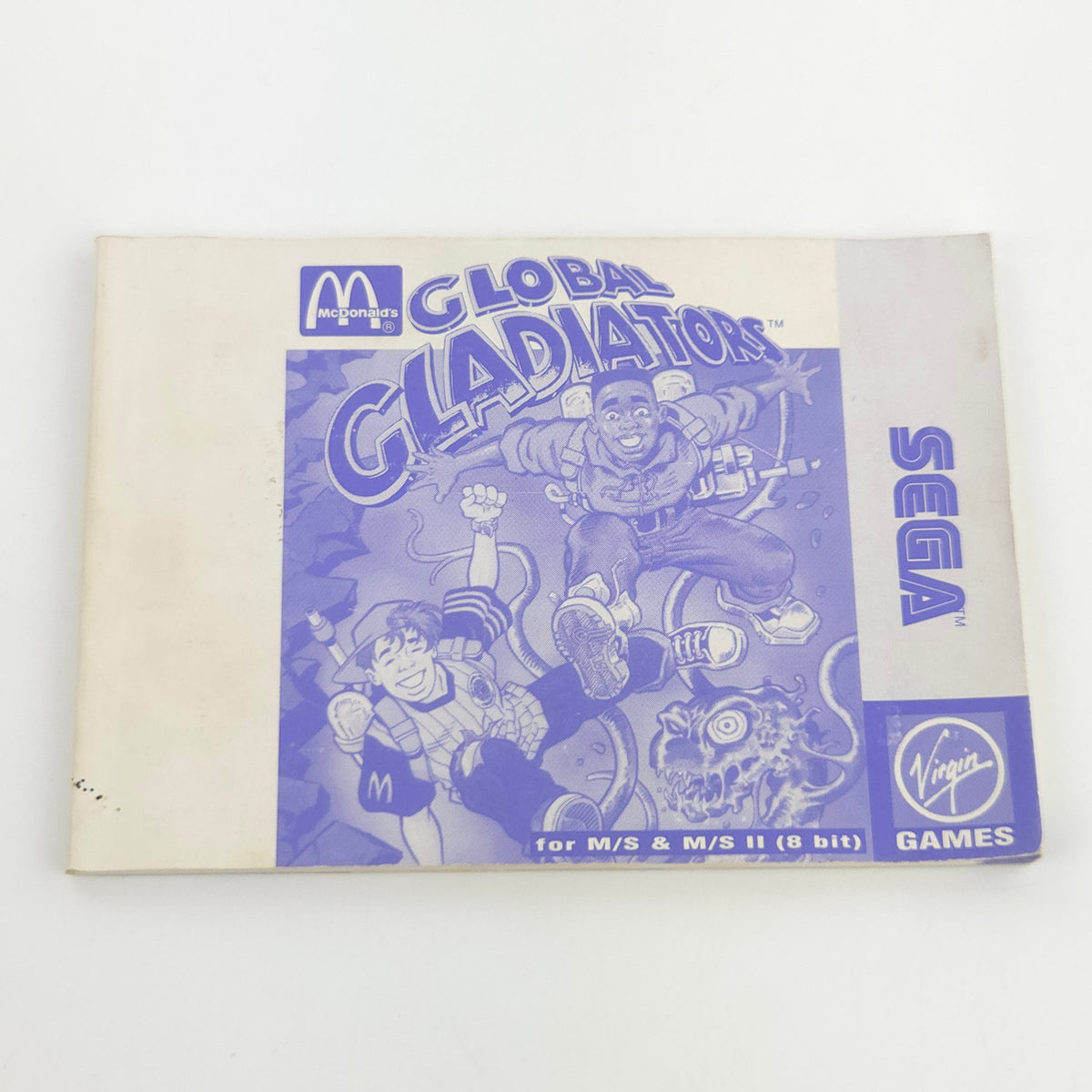 Sega Master System Spiel Global Gladiators OVP PAL