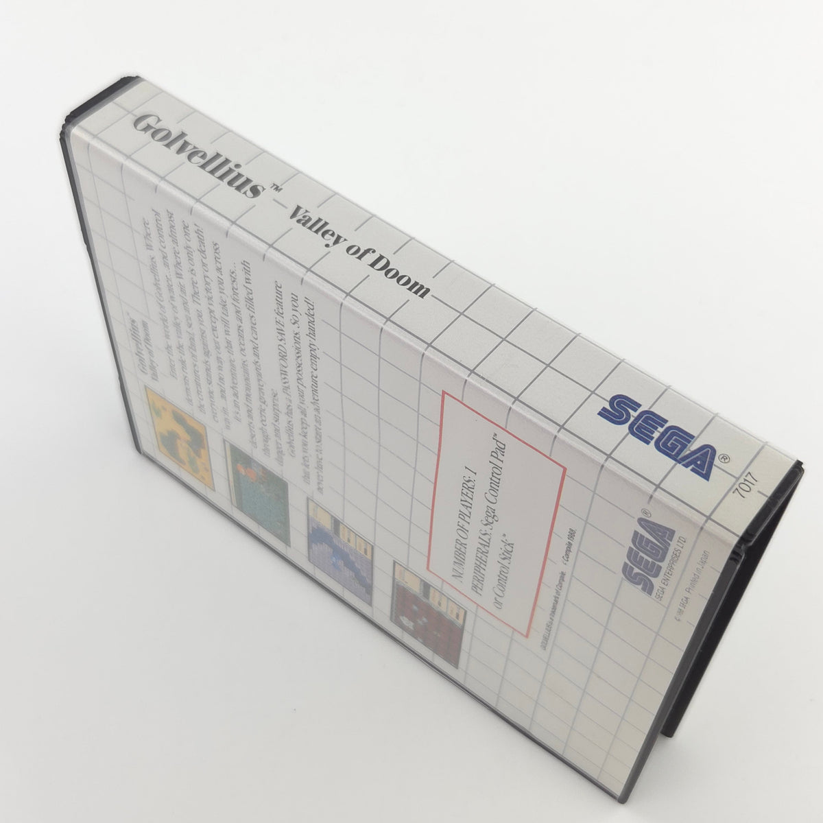 Sega Master System Spiel – Golvellius Valley of Doom OVP