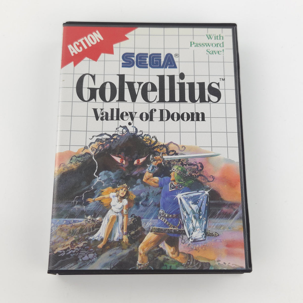 Sega Master System Spiel – Golvellius Valley of Doom OVP