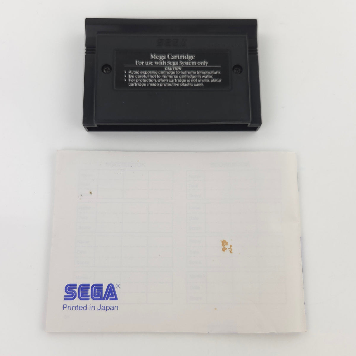 Sega Master System Spiel Great Basketball OVP PAL EUR