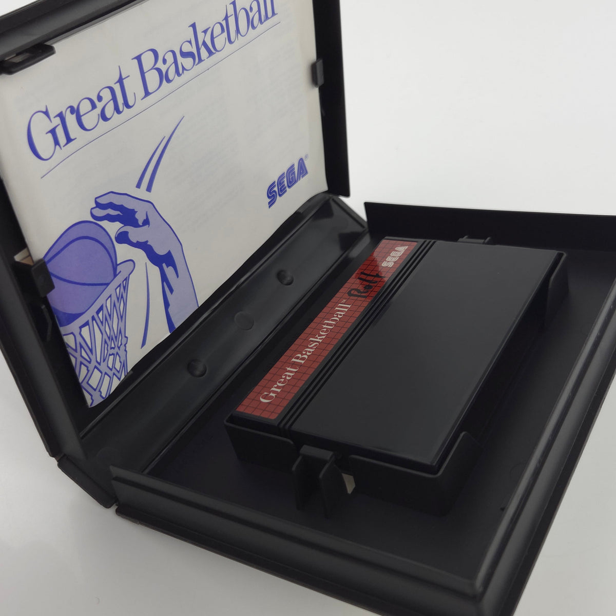 Sega Master System Spiel Great Basketball OVP PAL EUR
