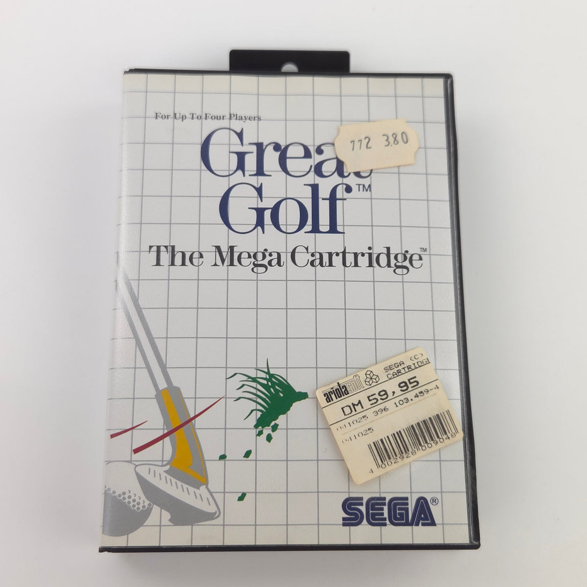 Sega Master System Spiel Great Golf MS Modul OVP PAL EUR