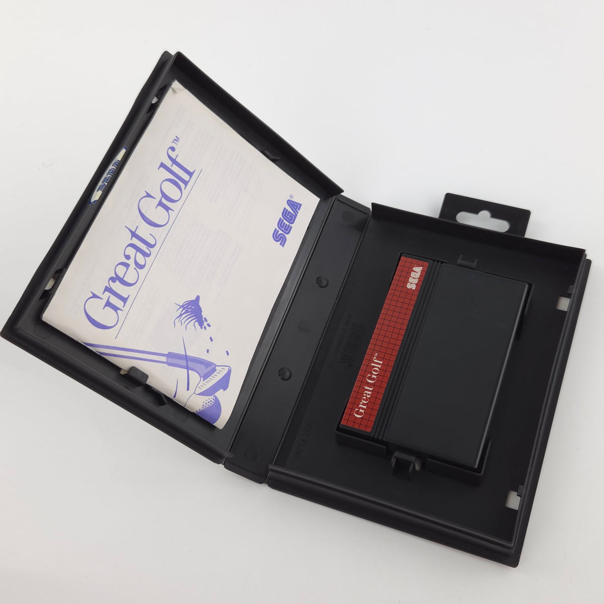 Sega Master System Spiel Great Golf MS Modul OVP PAL EUR