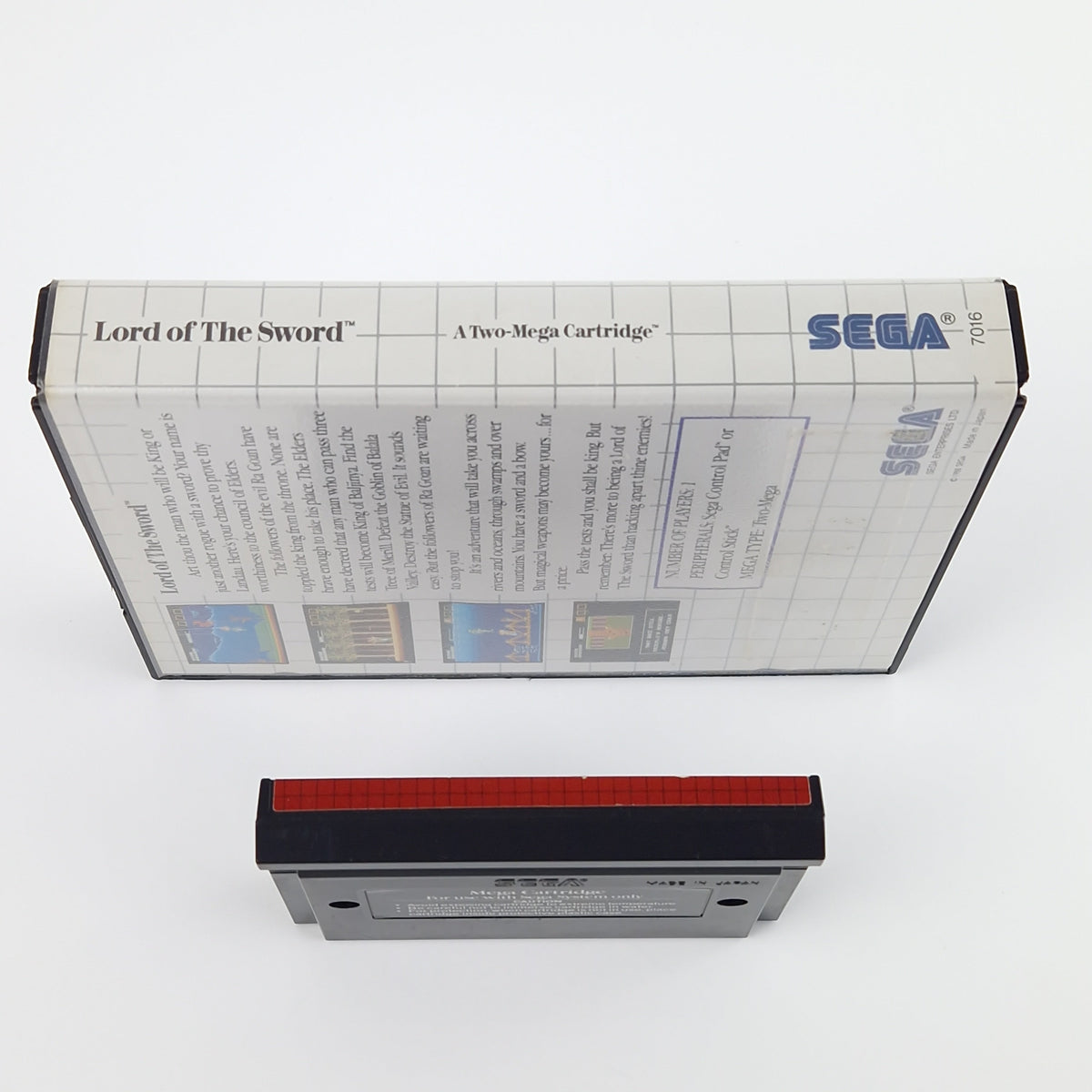 Sega Master System Spiel – Lord of the Sword (OVP PAL)