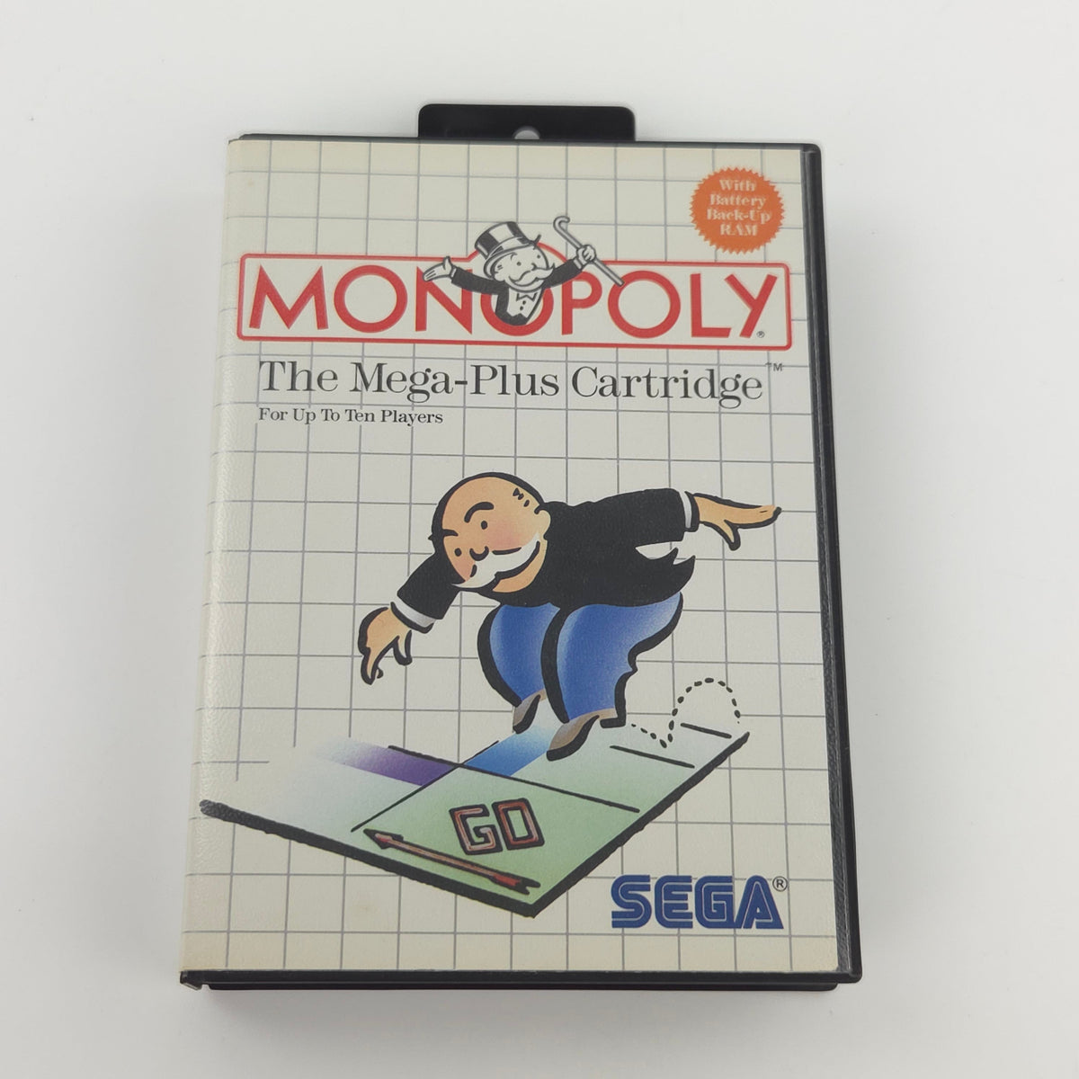 Sega Master System Spiel Monopoly MS Modul OVP PAL EUR