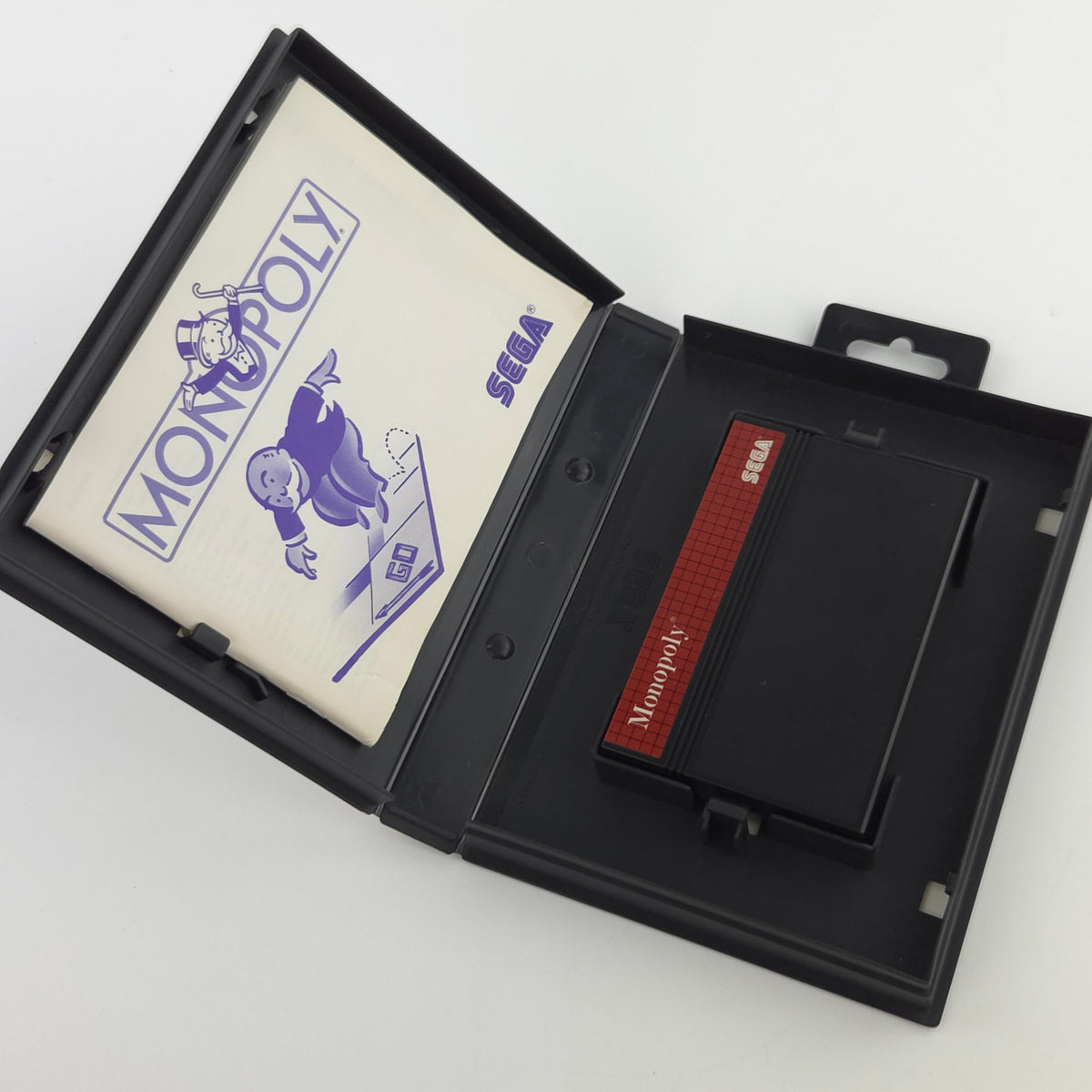 Sega Master System Spiel Monopoly MS Modul OVP PAL EUR