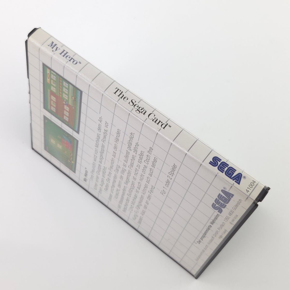 Master System Spiel My Hero The Sega Card MS OVP PAL