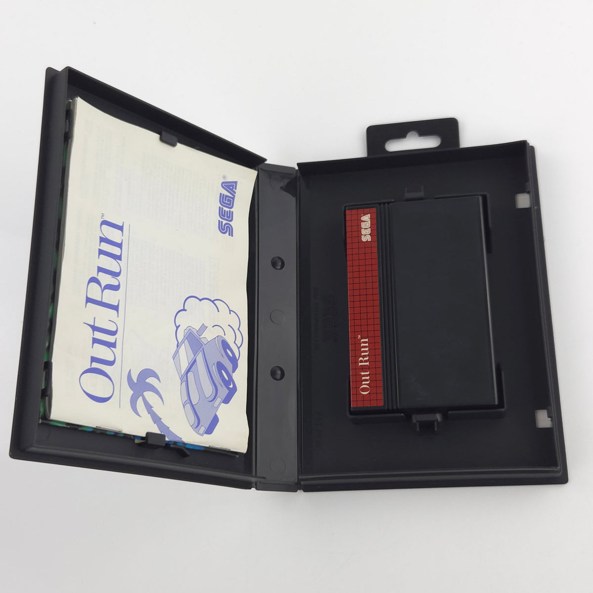Sega Master System Spiel Out Run Modul Anleitung OVP PAL