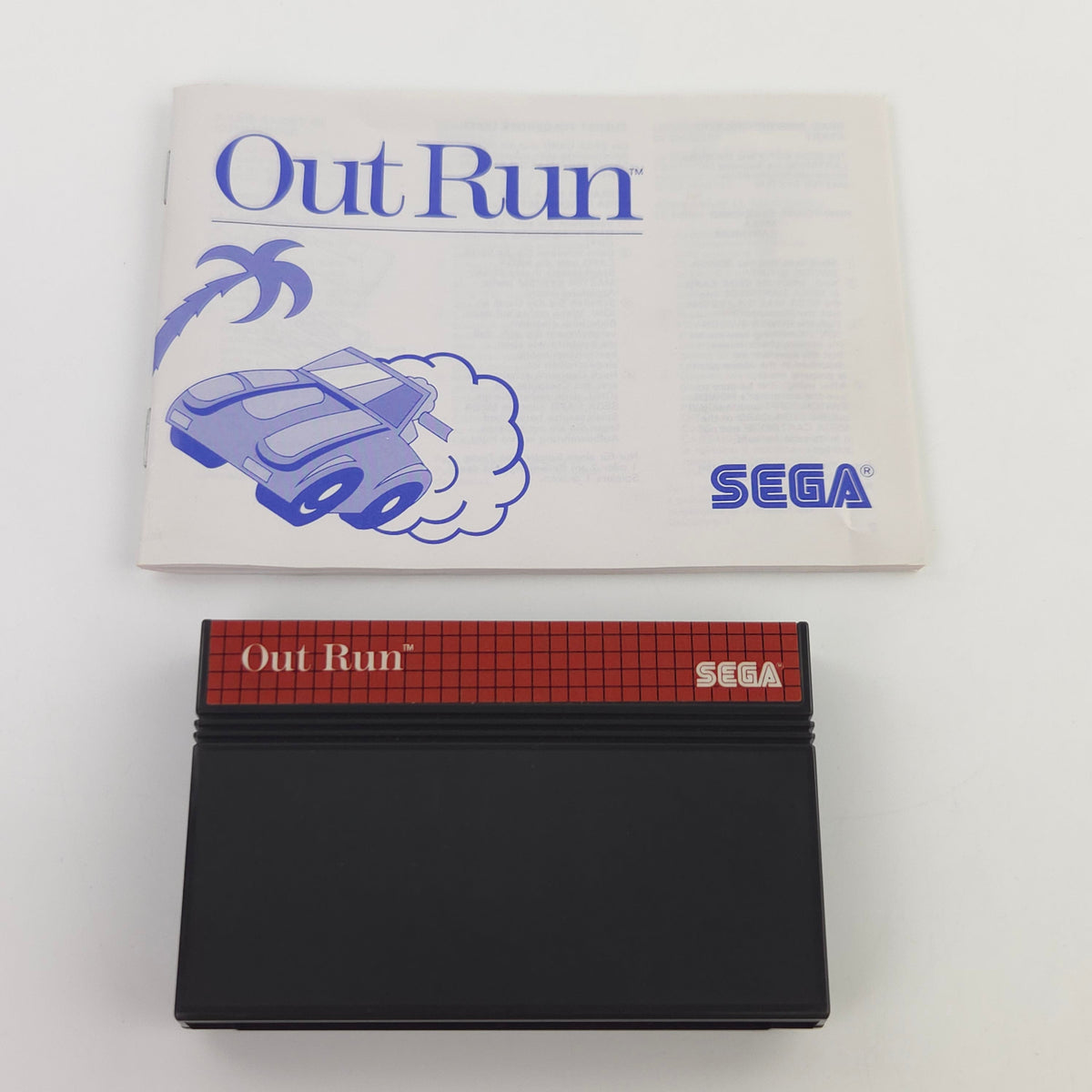 Sega Master System Spiel Out Run MS Modul OVP PAL EUR