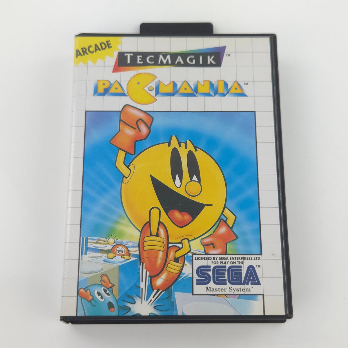 Master System Spiel Pac-Mania MS OVP CIB PAL Tecmahik
