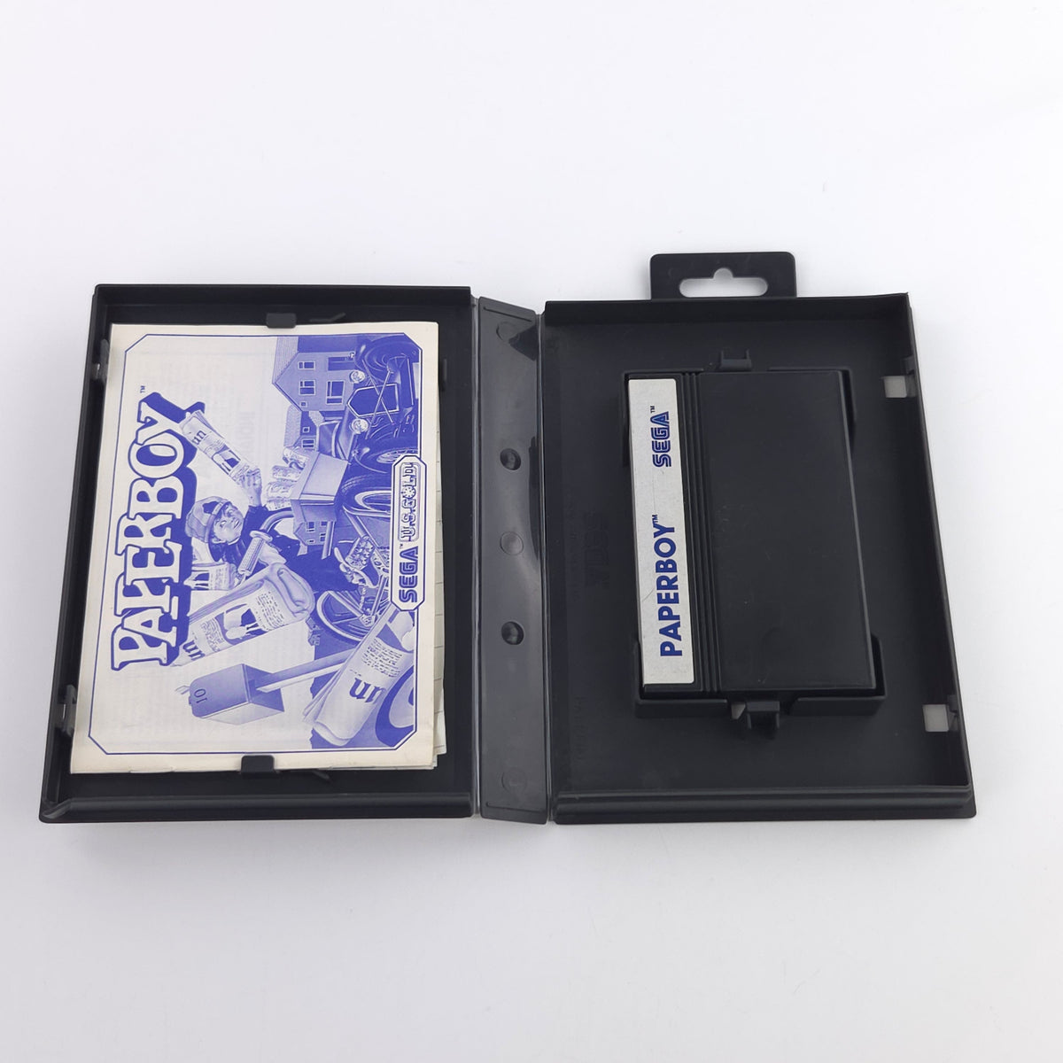 Sega Master System Spiel Paperboy Modul Anleitung OVP PAL
