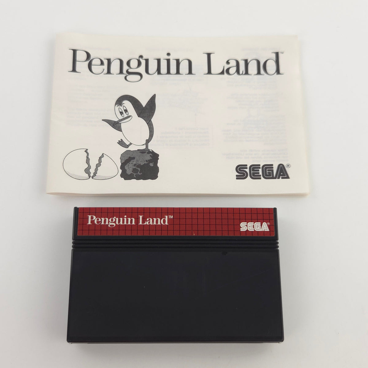 Sega Master System Spiel Penguin Land MS OVP PAL EUR