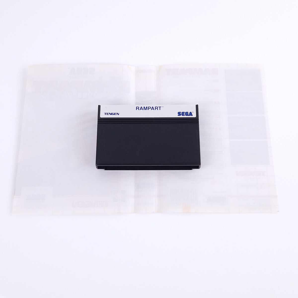 Sega Master System Spiel – Rampart Modul Anleitung OVP PAL