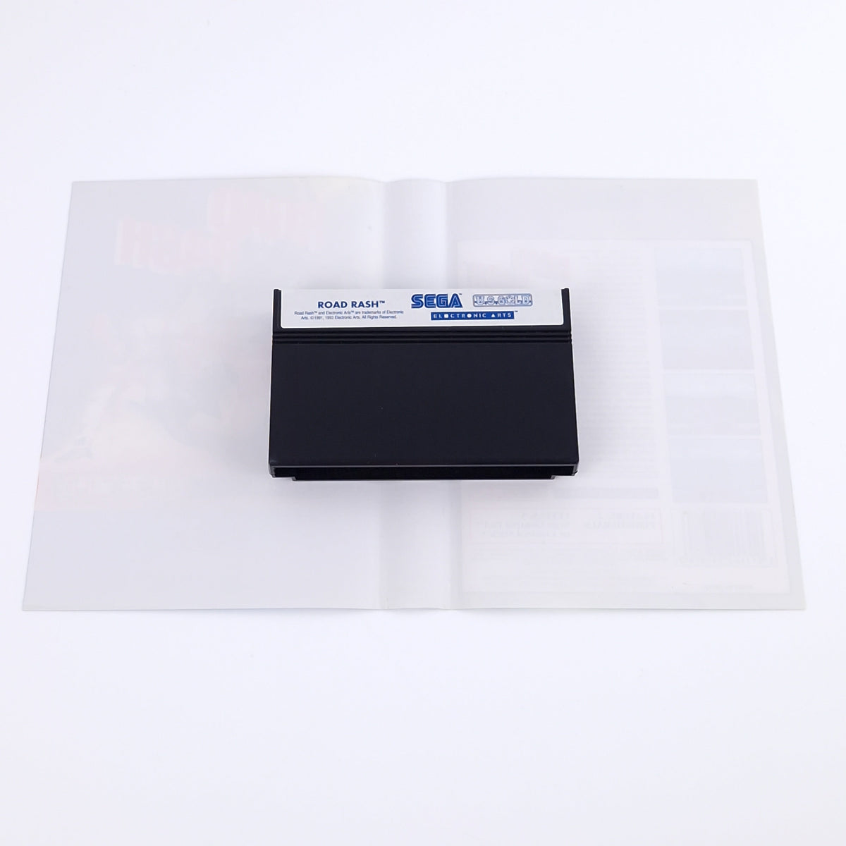 Sega Master System Spiel – Road Rash (PAL OVP Anleitung)