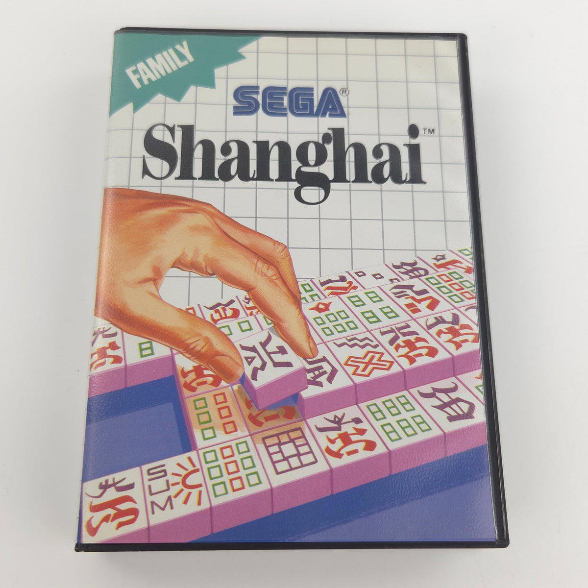 Master System Spiel Shanghai MS Modul Anleitung OVP PAL