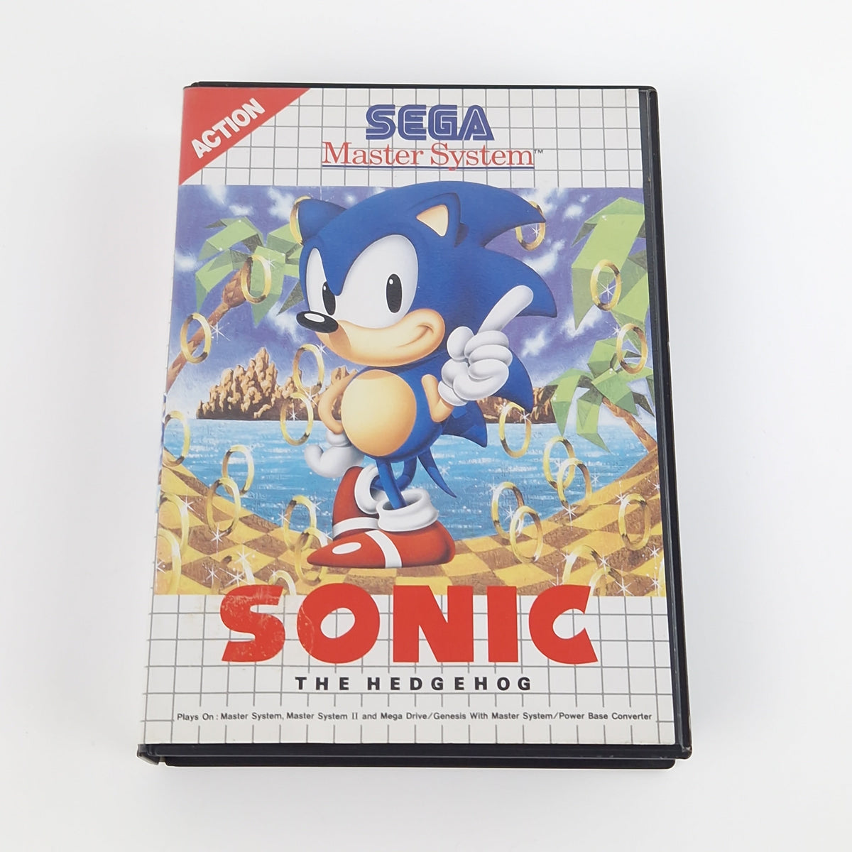 Sega Master System Spiel – Sonic The Hedgehog OVP PAL