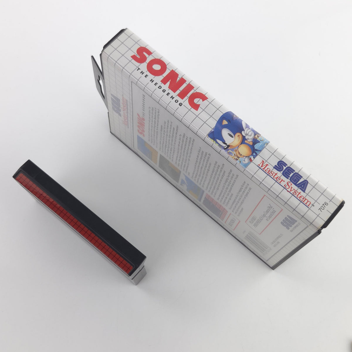Sega Master System Spiel Sonic The Hedgehog OVP PAL EUR