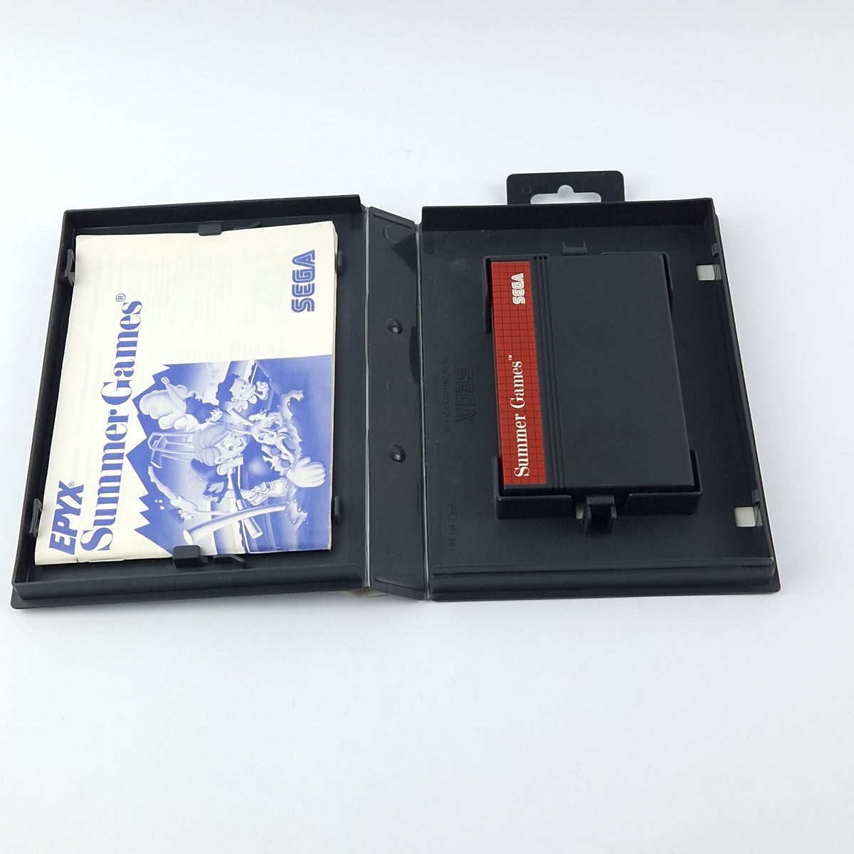 Sega Master System Spiel – Summer Games OVP PAL Modul
