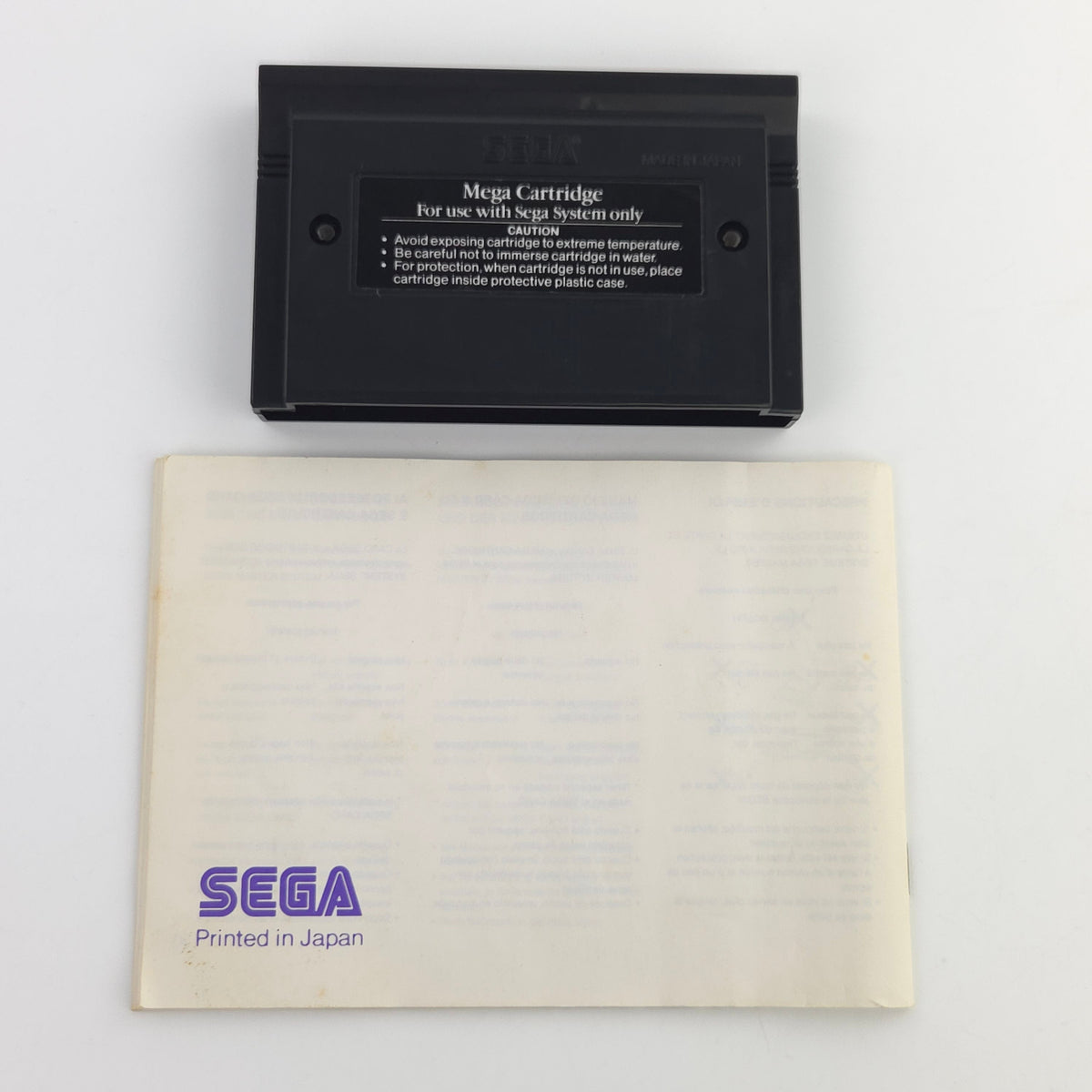 Sega Master System Spiel Teddy Boy Modul Anleitung OVP PAL