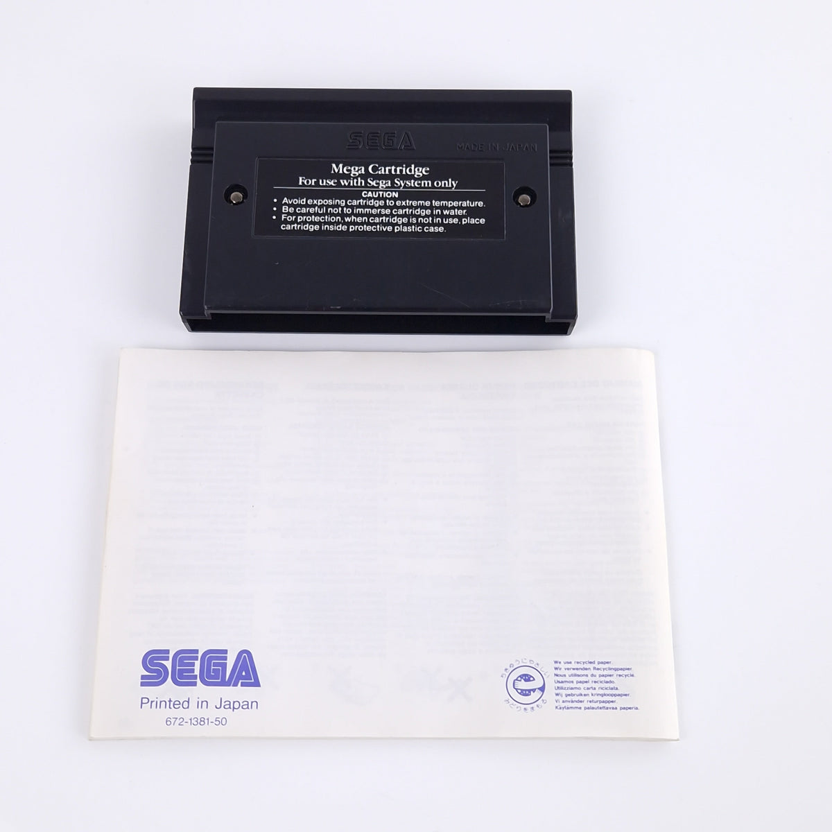 Sega Master System Spiel – The Flash Modul OVP PAL