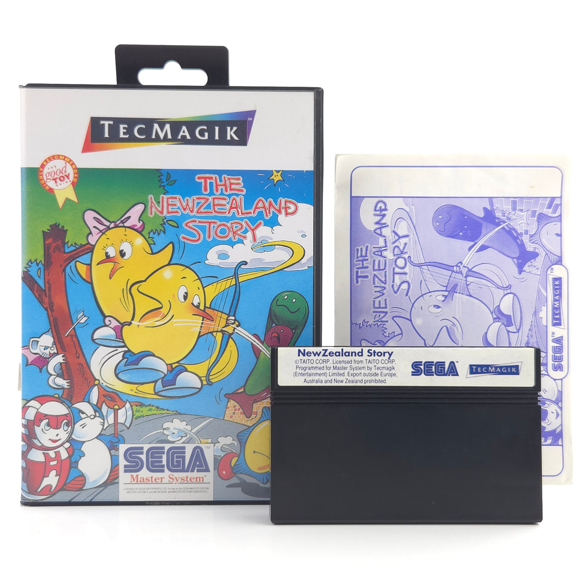 Sega Master System Spiel The Newzealand Story OVP PAL