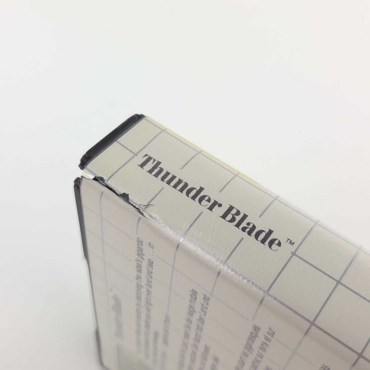 Master System Spiel Thunder Blade MS OVP PAL EUR 1988