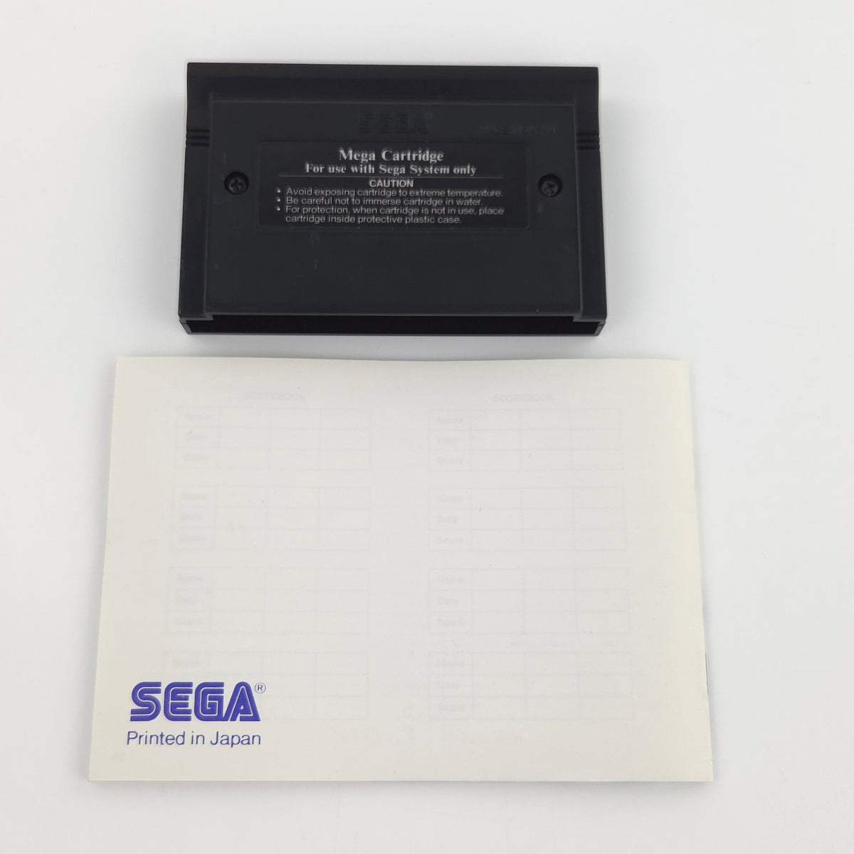 Sega Master System Spiel Time Soldier MS Modul OVP PAL