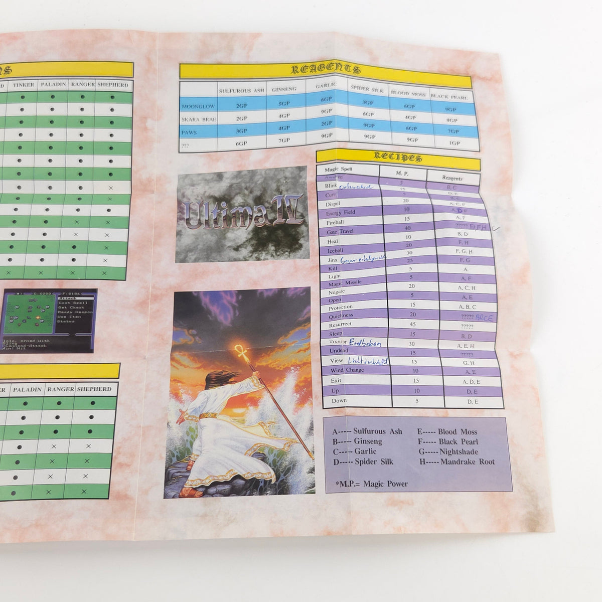 Master System Spiel Ultima IV Lord British OVP PAL 1990