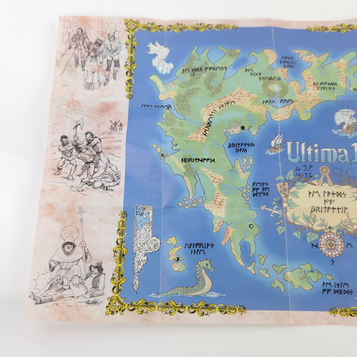 Master System Spiel Ultima IV Lord British OVP PAL 1990