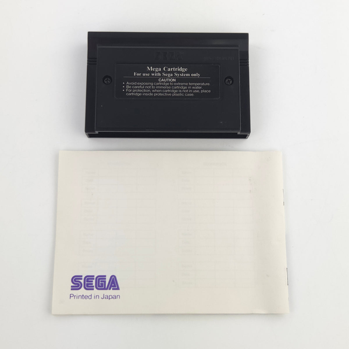 Sega Master System Spiel Vigilante MS OVP CIB PAL Arcade