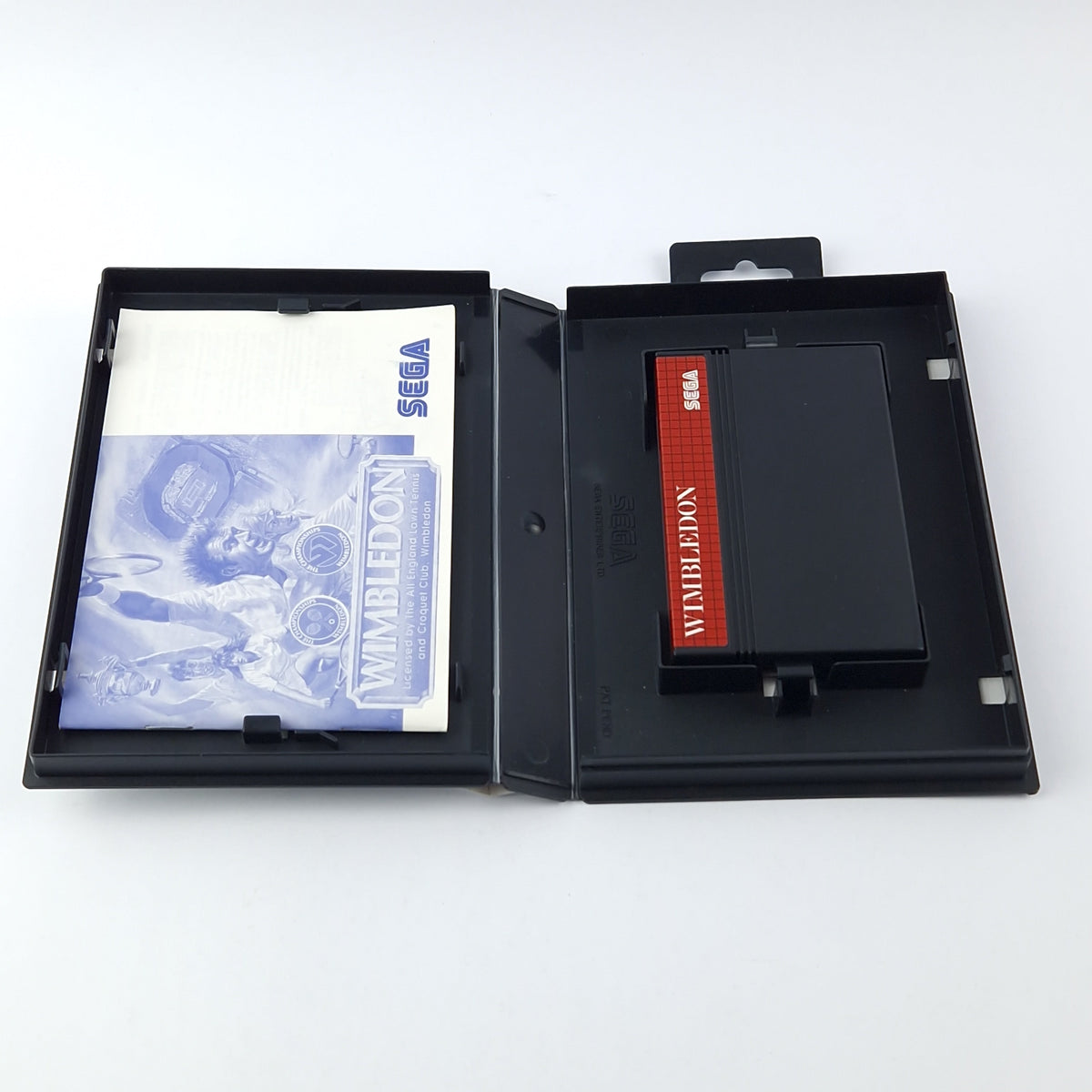Sega Master System Spiel – Wimbledon Tennis OVP Anleitung