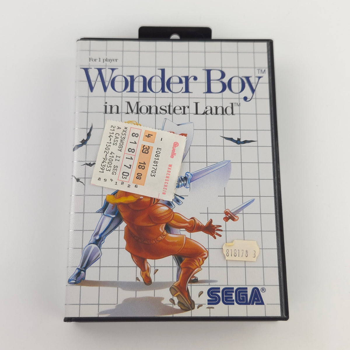 Sega Master System Spiel Wonder Boy Monster Land MS OVP