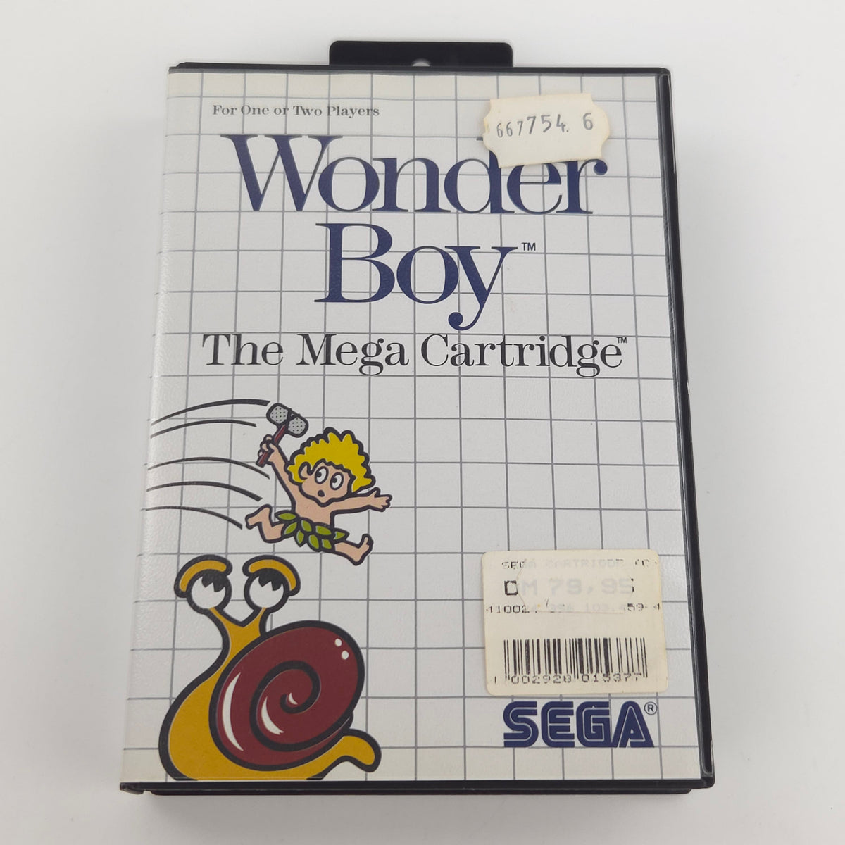 Sega Master System Spiel Wonder Boy MS Modul OVP PAL EUR