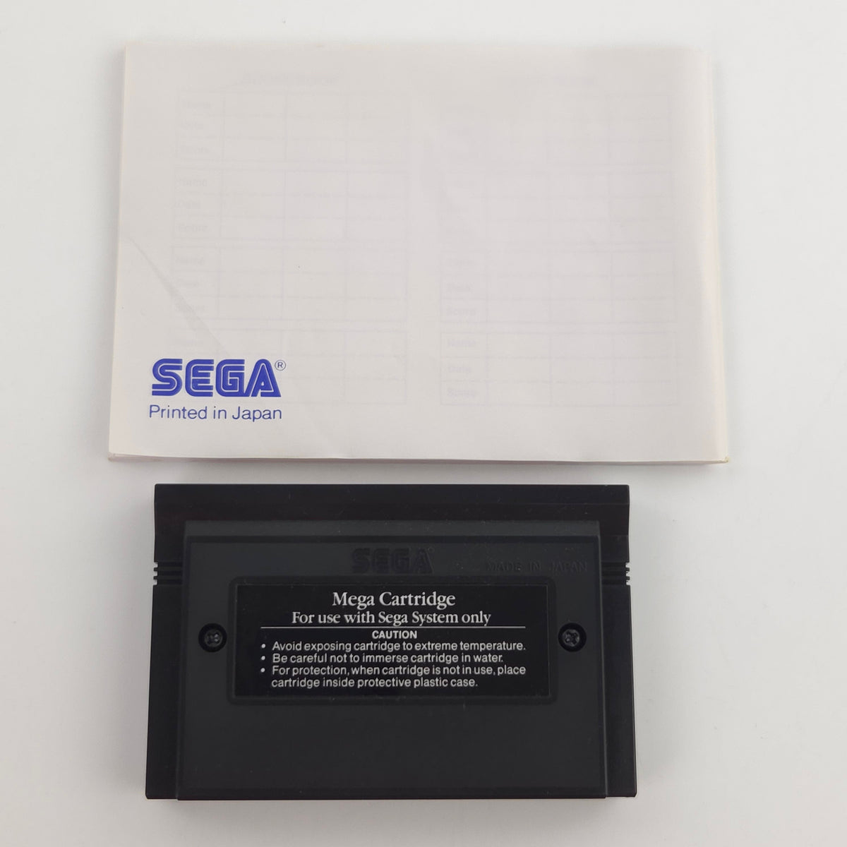 Sega Master System Spiel Wonder Boy MS Modul OVP PAL EUR