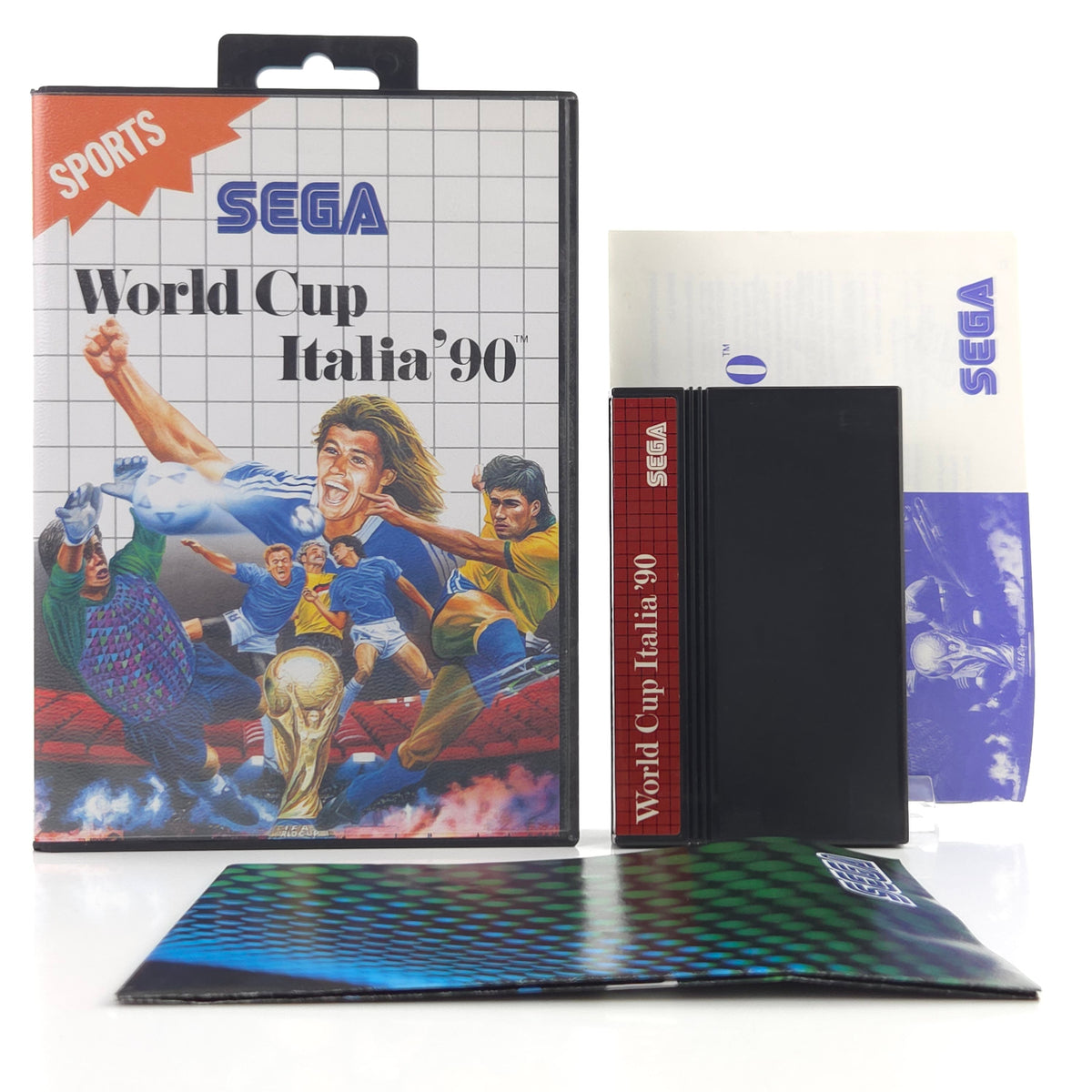 Sega Master System Spiel World Cup Italia 90 MS OVP PAL
