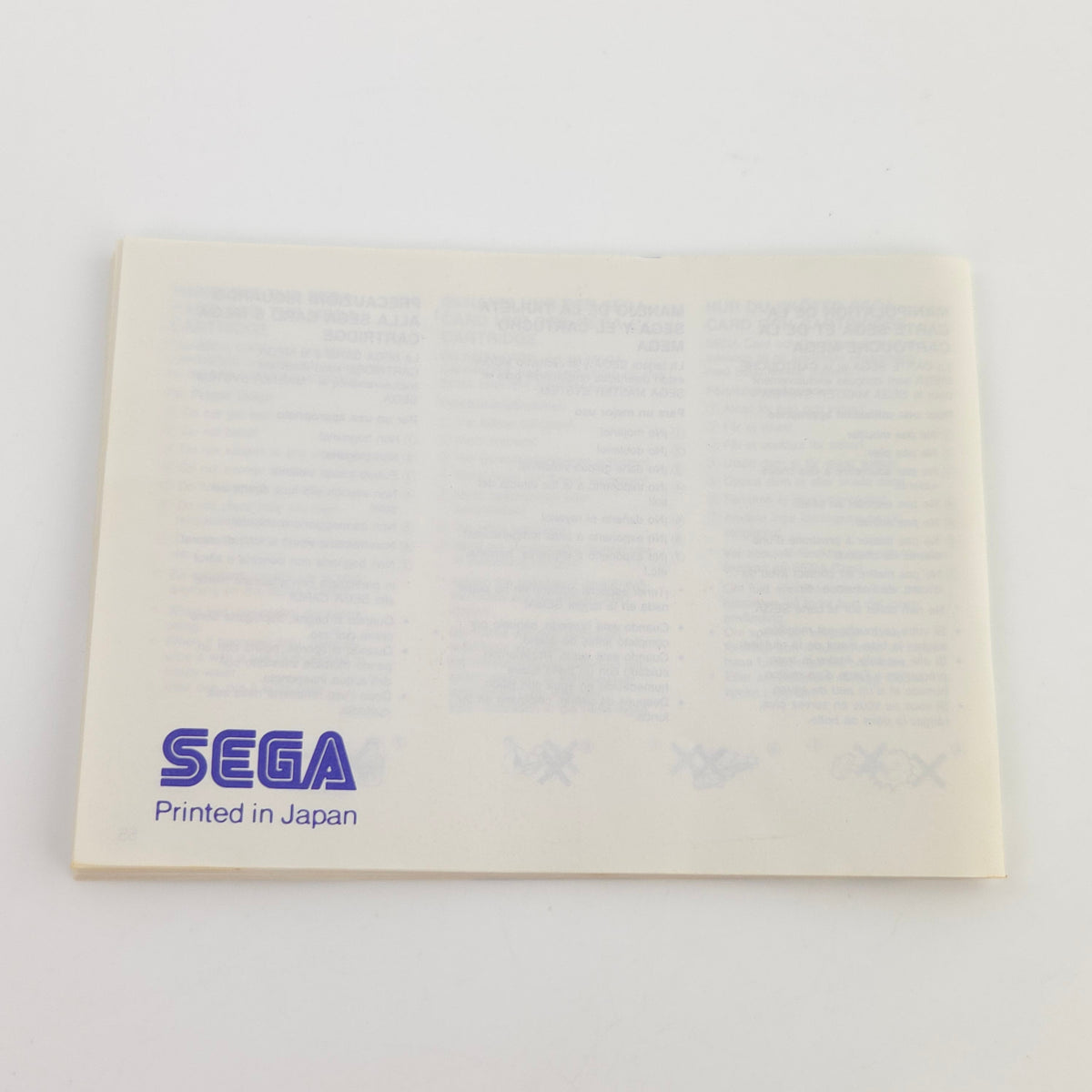 Sega Master System Spiel World Games MS Modul OVP PAL