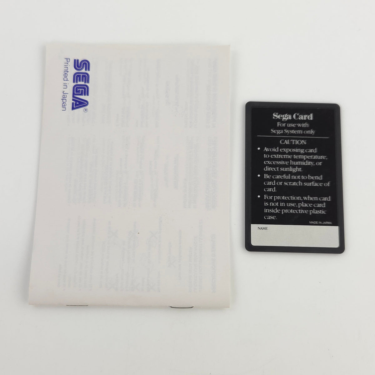 Sega Master System Spiel Super Tennis Card MS OVP PAL EUR