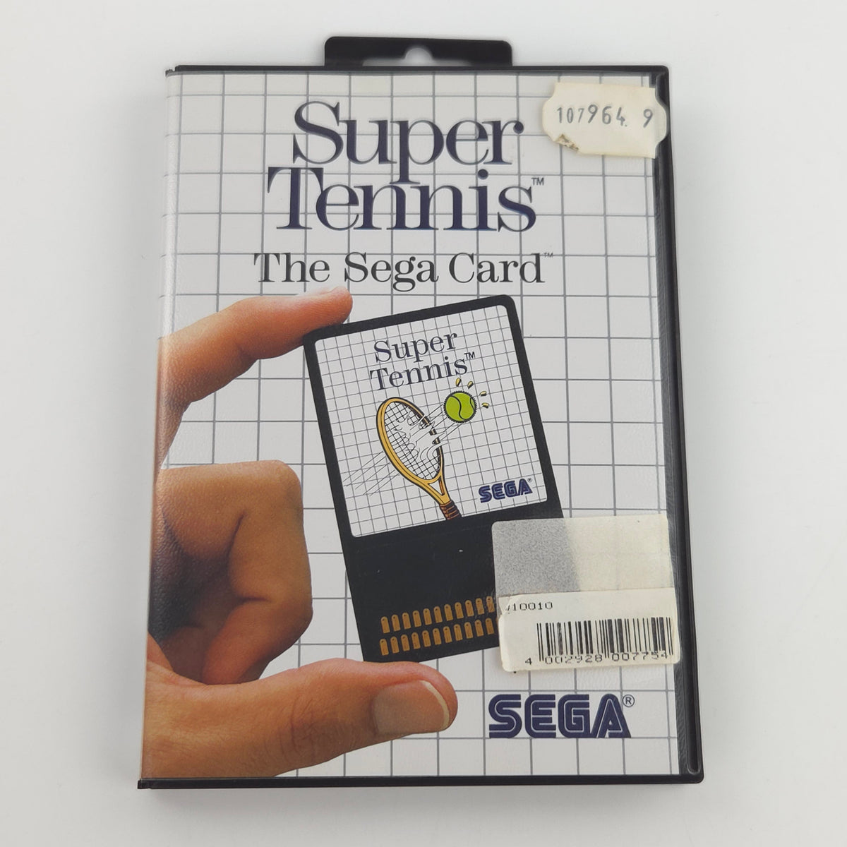 Sega Master System Spiel Super Tennis Card MS OVP PAL EUR