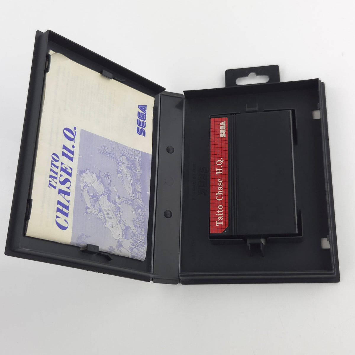 Sega Master System Spiel Chase H.Q. Modul Anleitung OVP