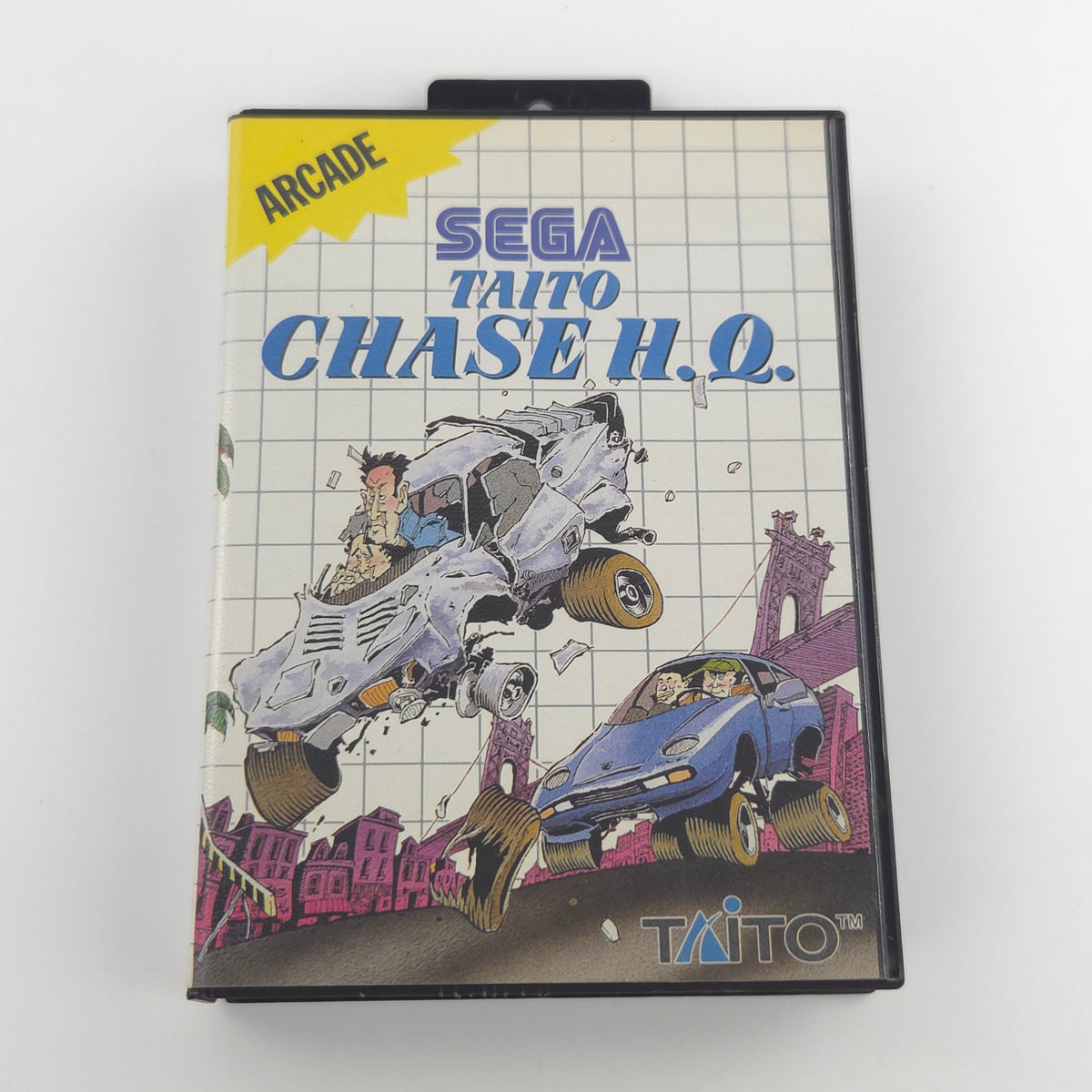 Sega Master System Spiel Chase H.Q. Modul Anleitung OVP
