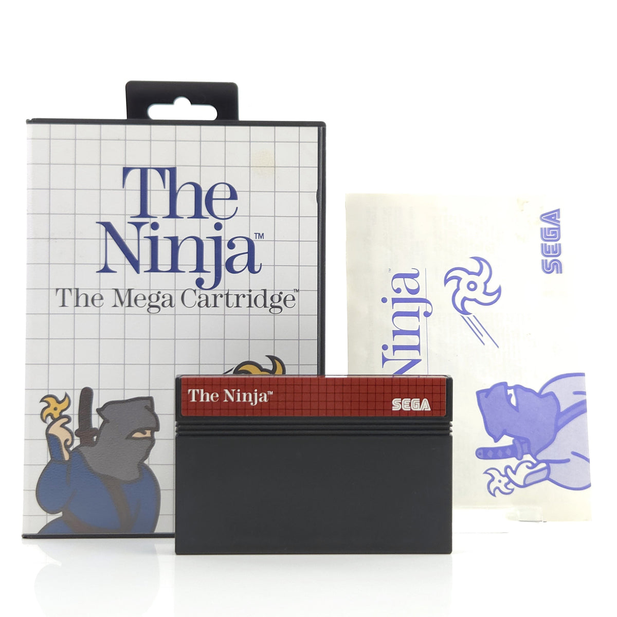 Sega Master System Spiel The Ninja OVP PAL