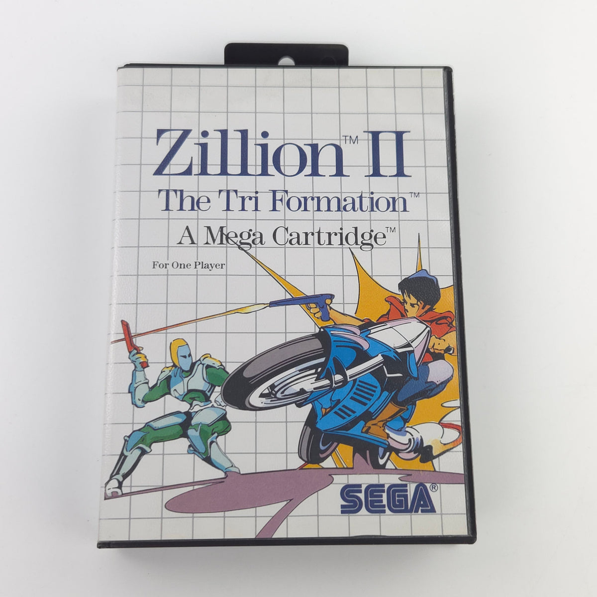 Sega Master System Spiel Zillion II Tri Formation OVP