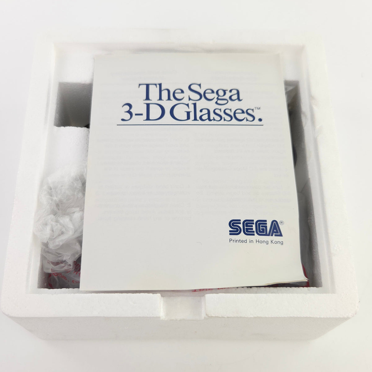 Sega Master System Zubehör The 3D Glasses Controller NEU OVP