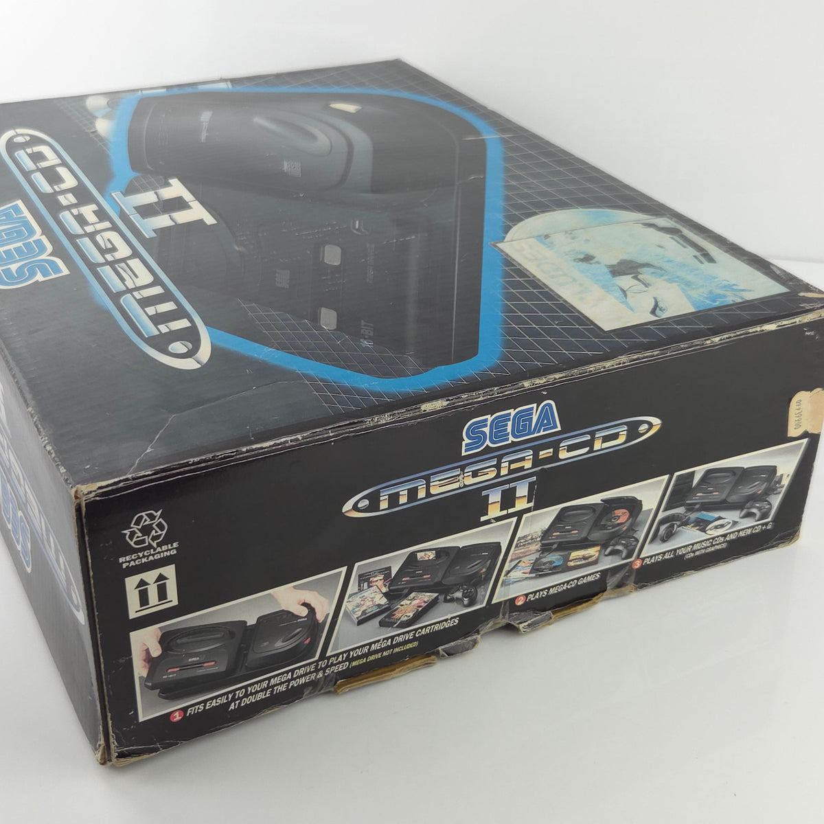 Sega Mega Drive Mega-CD II Adapter Zubehör OVP