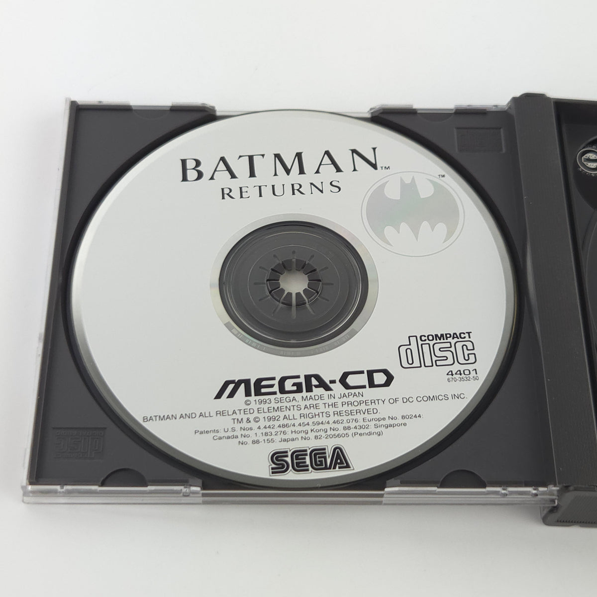 Sega Mega CD Spiel Batman Returns OVP PAL