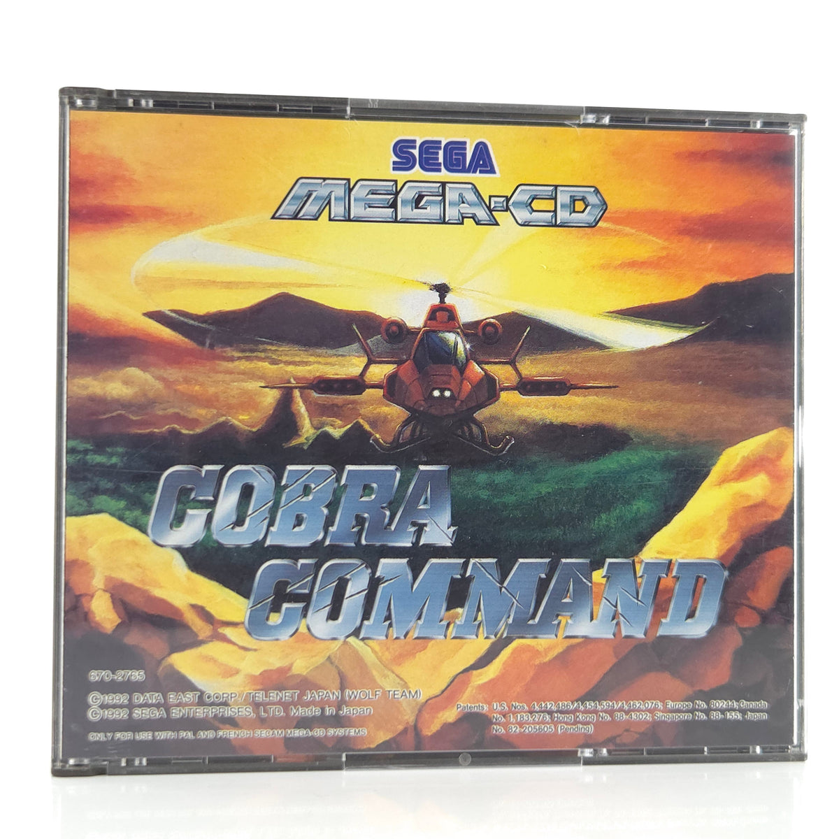 Sega Mega-CD Spiel Cobra Command MCD OVP PAL EUR