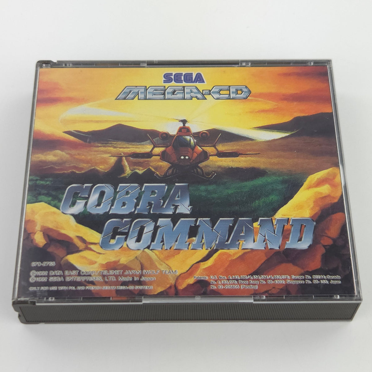 Sega Mega-CD Spiel Cobra Command MCD OVP PAL EUR