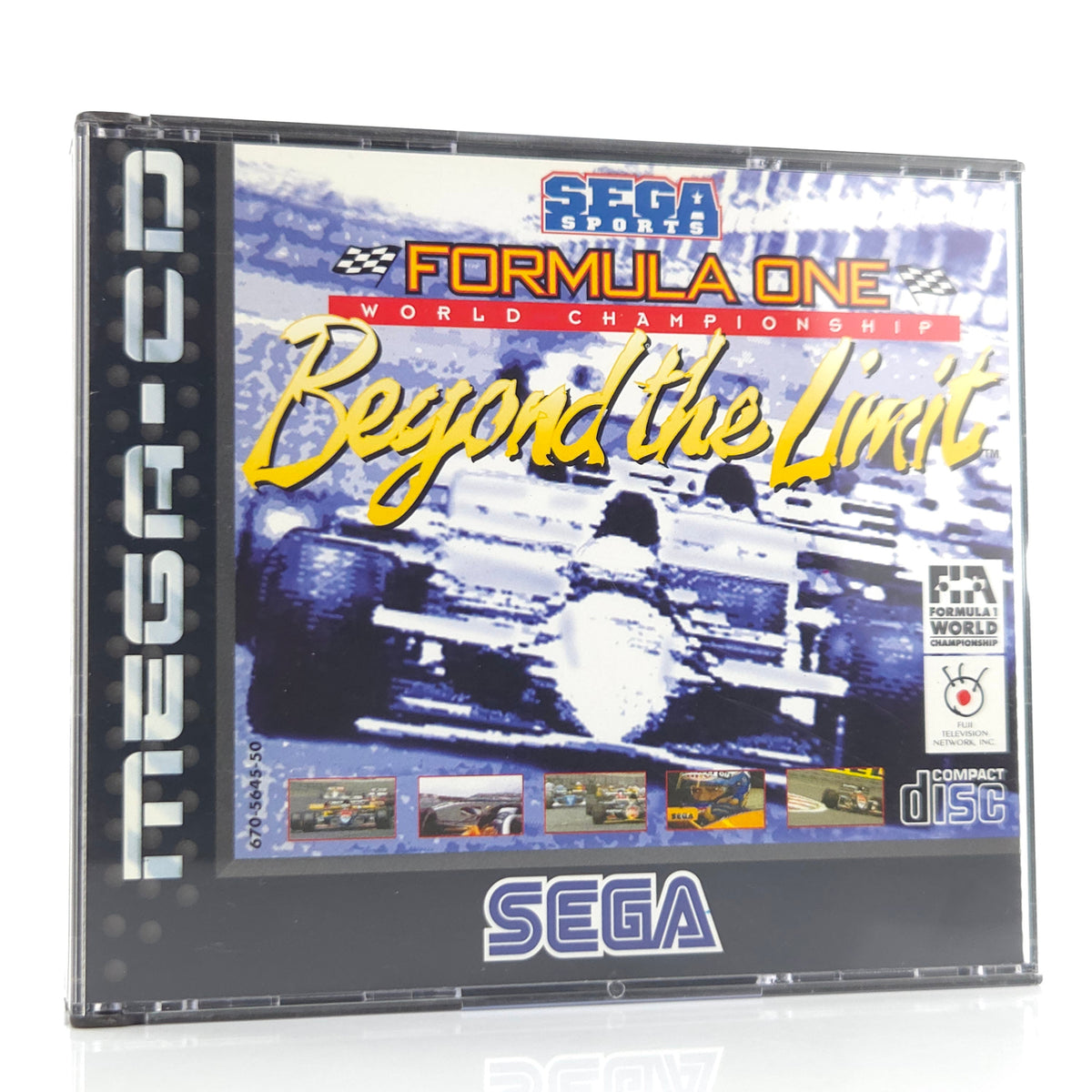 Sega Mega CD Spiel Formula One World Championship OVP PAL