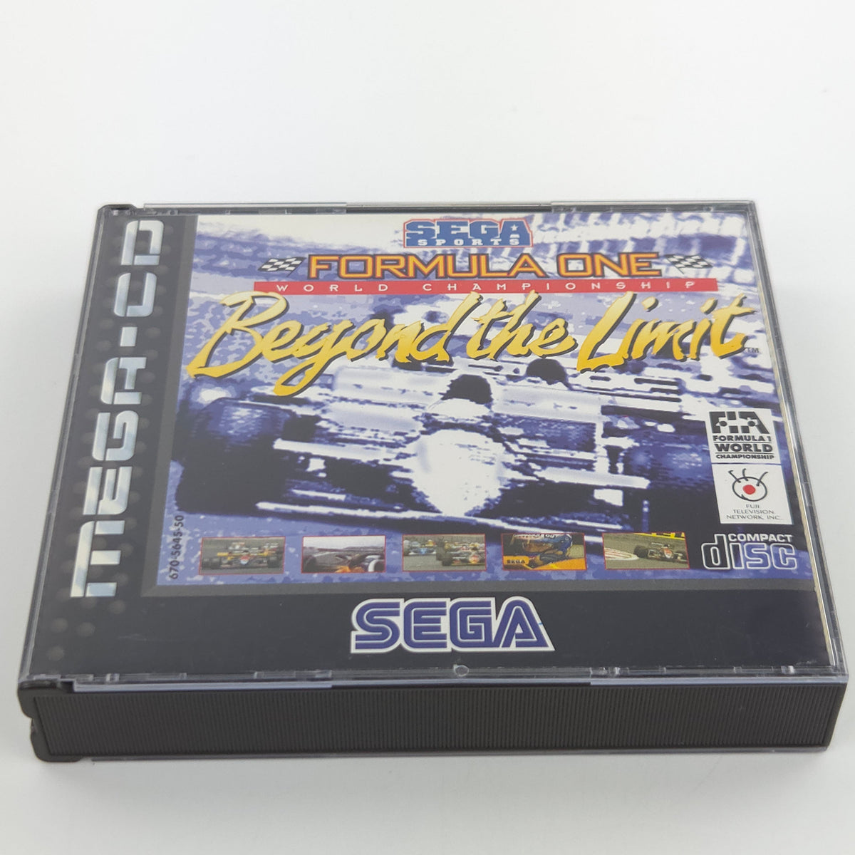 Sega Mega CD Spiel Formula One World Championship OVP PAL