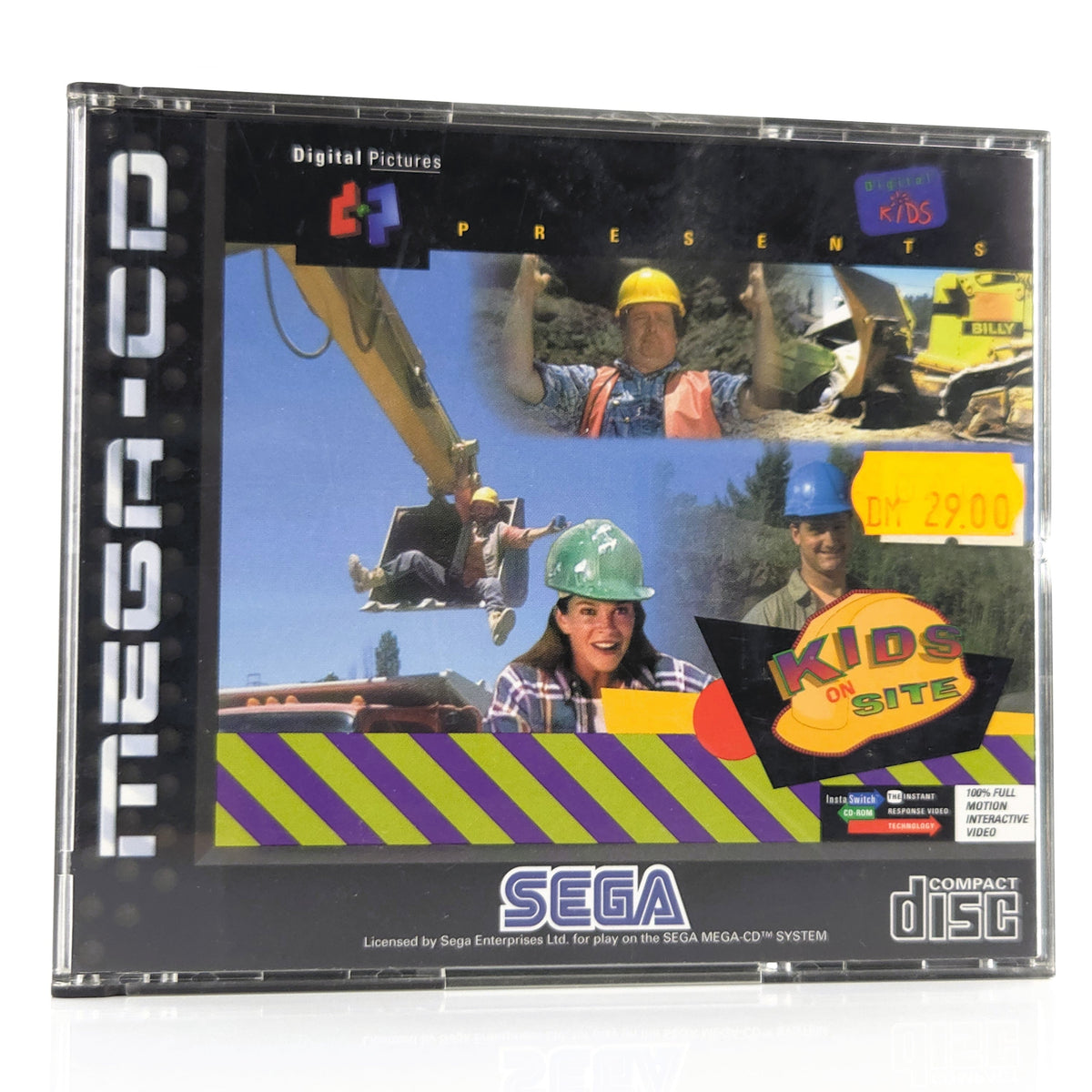 Sega Mega-CD Spiel Kids on Site MCD PAL OVP Retrofans